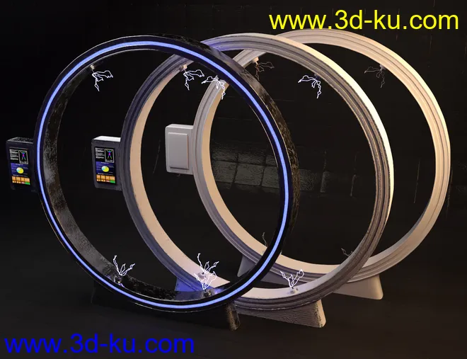 SY Sci-Fi Restraints for Genesis 8模型的图片15