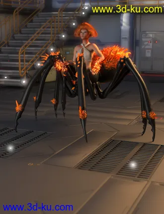 3D打印模型SY Spiderfolk for Genesis 8的图片