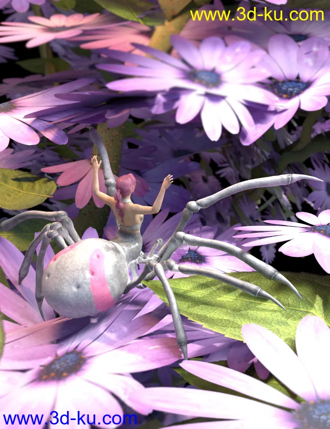 SY Spiderfolk for Genesis 8模型的图片6