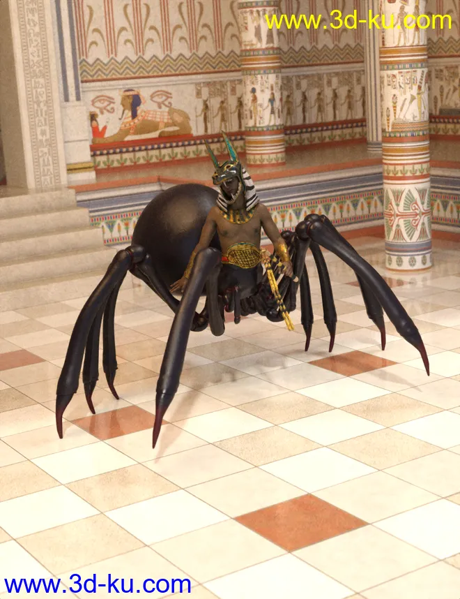 SY Spiderfolk for Genesis 8模型的图片7