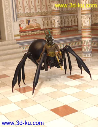 3D打印模型SY Spiderfolk for Genesis 8的图片