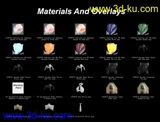 3D打印模型SY Spiderfolk for Genesis 8的图片