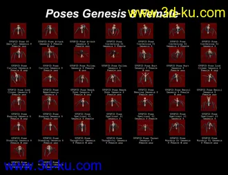 3D打印模型SY Spiderfolk for Genesis 8的图片