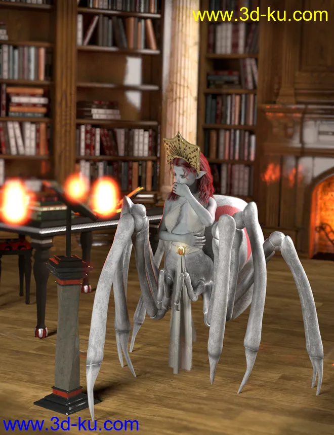 SY Spiderfolk for Genesis 8模型的图片15