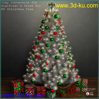 3D打印模型Tales for the Christmas Tree Daz Iray的图片