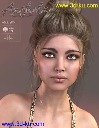 3D打印模型TDT-Anzhela for Genesis 8 Female的图片