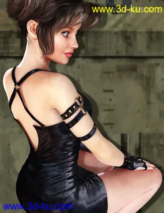 3D打印模型TEC5 for Genesis 2 Female(s)的图片