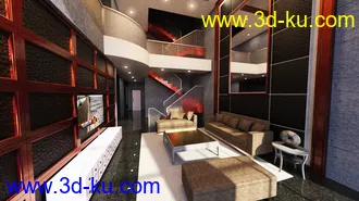 3D打印模型Tesla Living Room 2的图片