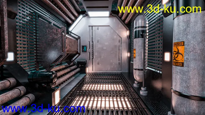 Tesla Scifi Hall模型的图片4