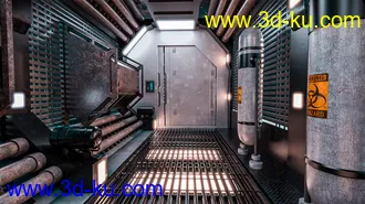 3D打印模型Tesla Scifi Hall的图片