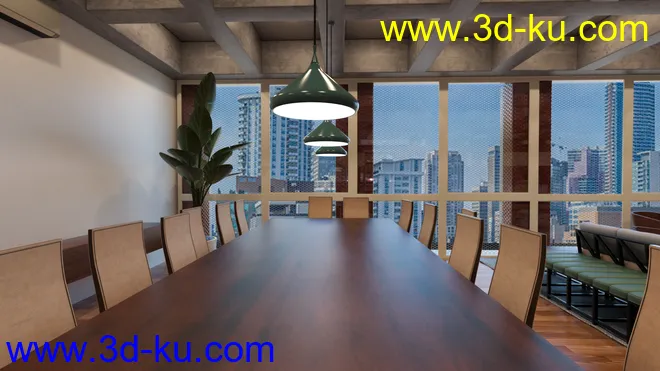 Tesla3dcorp Open Apartment模型的图片3