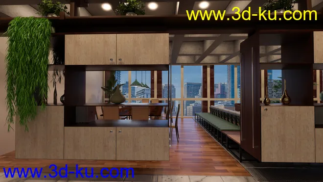 Tesla3dcorp Open Apartment模型的图片9