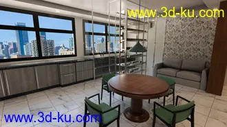 3D打印模型Tesla3dcorp Open Apartment的图片