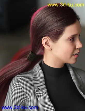 3D打印模型Texture Expansion for Chunky Pigtails的图片