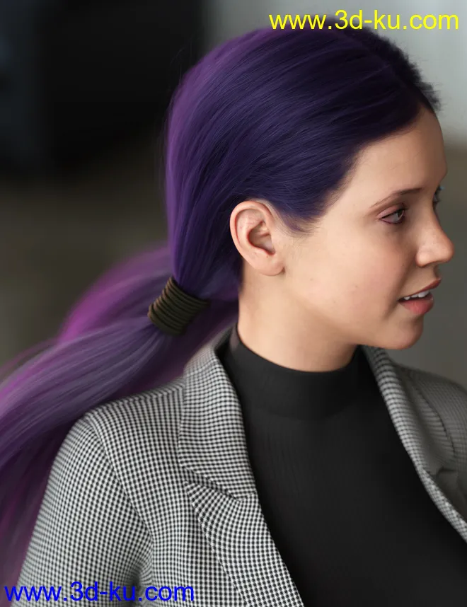 Texture Expansion for Chunky Pigtails模型的图片5