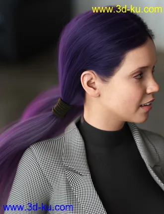 3D打印模型Texture Expansion for Chunky Pigtails的图片