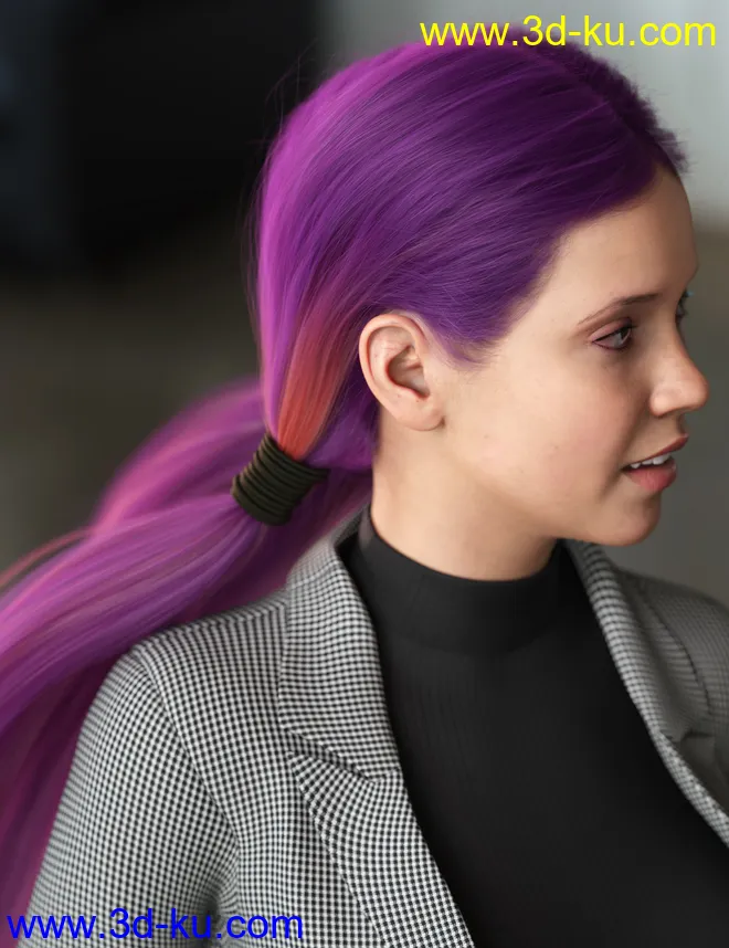 Texture Expansion for Chunky Pigtails模型的图片10