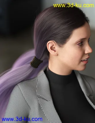3D打印模型Texture Expansion for Chunky Pigtails的图片
