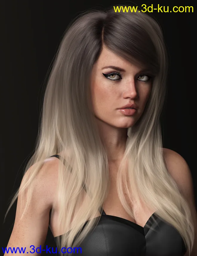 Texture Expansion for Swept Bangs Hair模型的图片6