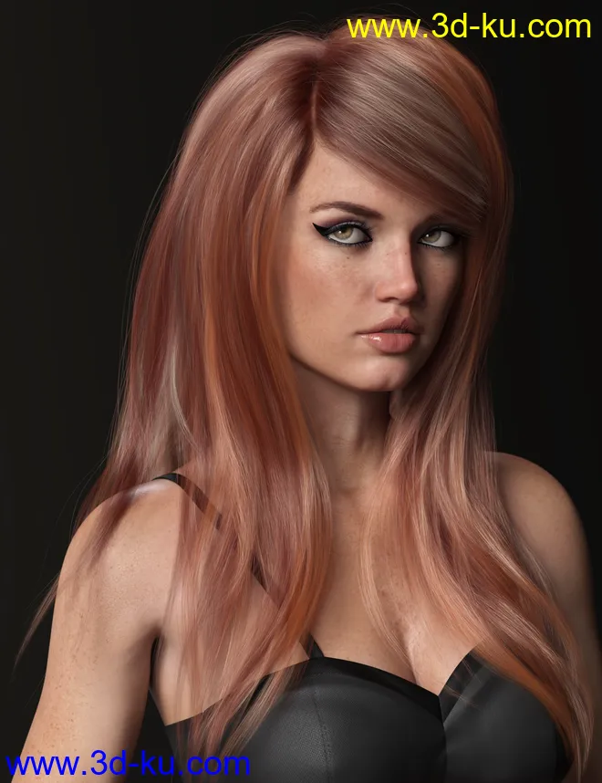 Texture Expansion for Swept Bangs Hair模型的图片7