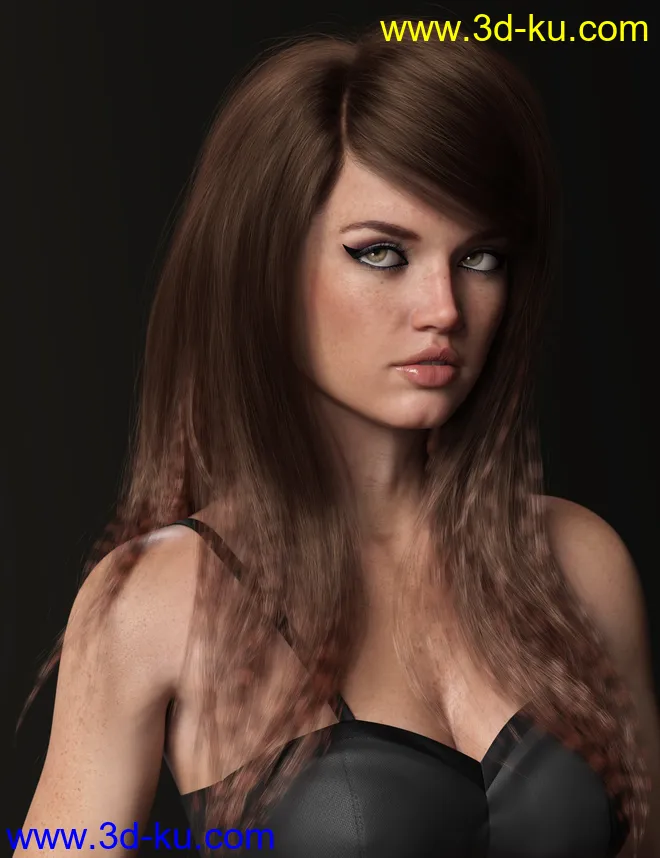 Texture Expansion for Swept Bangs Hair模型的图片8