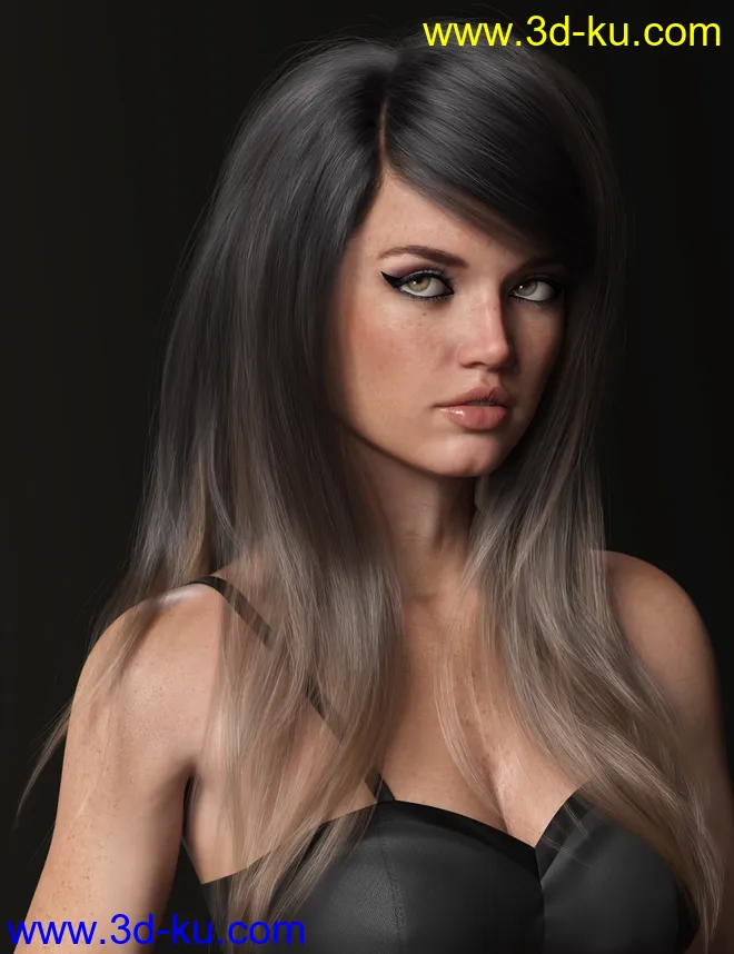 Texture Expansion for Swept Bangs Hair模型的图片10