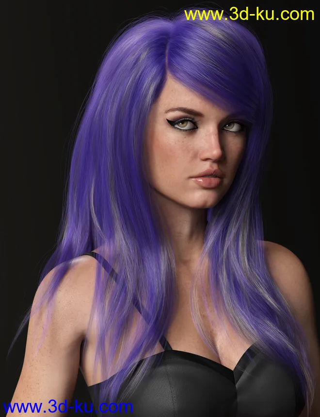 Texture Expansion for Swept Bangs Hair模型的图片12