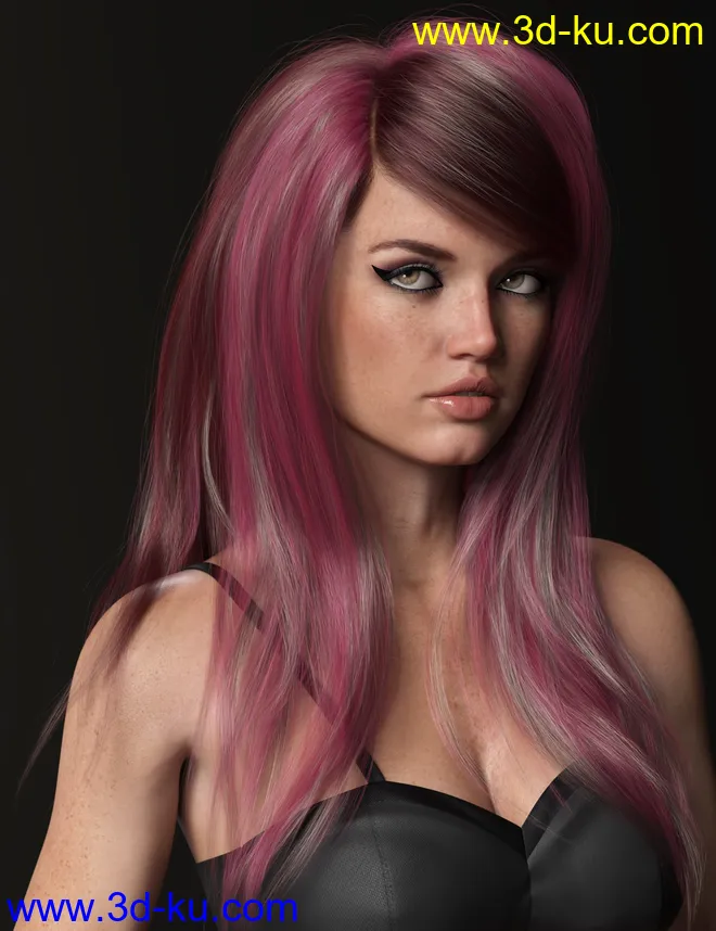 Texture Expansion for Swept Bangs Hair模型的图片13