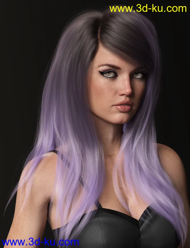 Texture Expansion for Swept Bangs Hair模型的图片15