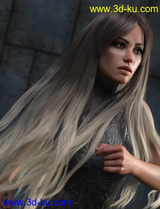 3D打印模型Texture Expansion for Turbulent Long Hair的图片