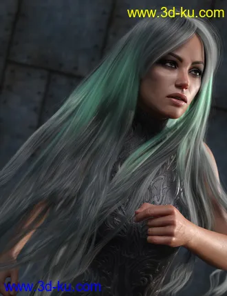 3D打印模型Texture Expansion for Turbulent Long Hair的图片