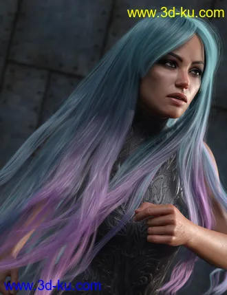 3D打印模型Texture Expansion for Turbulent Long Hair的图片