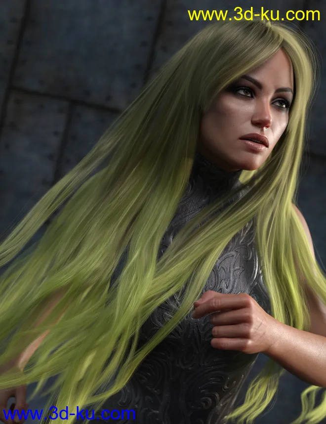 Texture Expansion for Turbulent Long Hair模型的图片10