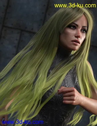 3D打印模型Texture Expansion for Turbulent Long Hair的图片