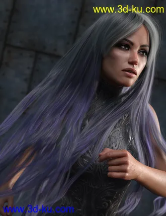 3D打印模型Texture Expansion for Turbulent Long Hair的图片