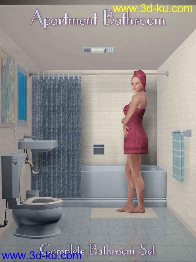 The Apartment Bathroom模型的图片1