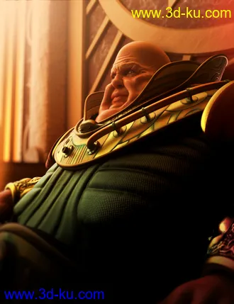 The Awful Emperor HD for Genesis 8 Male模型的图片1