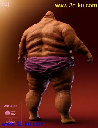 The Awful Emperor HD for Genesis 8 Male模型的图片3