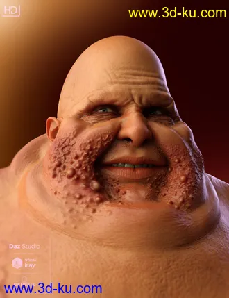 3D打印模型The Awful Emperor HD for Genesis 8 Male的图片