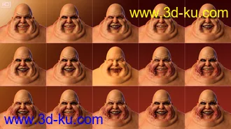 3D打印模型The Awful Emperor HD for Genesis 8 Male的图片