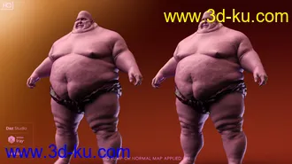 3D打印模型The Awful Emperor HD for Genesis 8 Male的图片