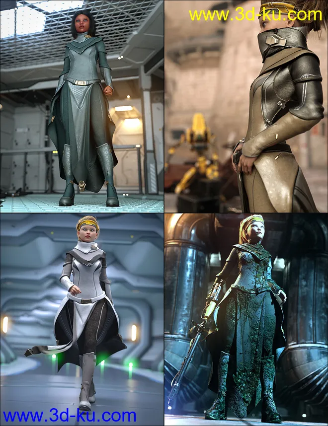 The Bureau Agent Futuristic Styles for Ekialys' Ny模型的图片1