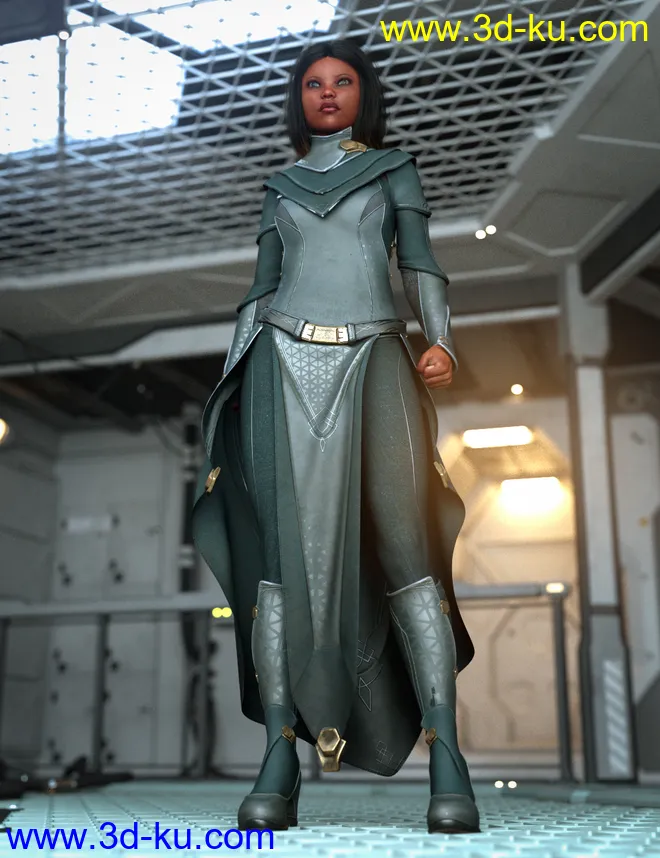 The Bureau Agent Futuristic Styles for Ekialys' Ny模型的图片2