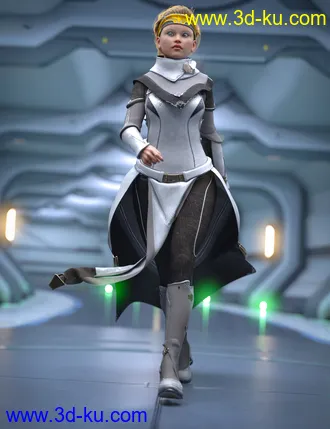 3D打印模型The Bureau Agent Futuristic Styles for Ekialys' Ny的图片