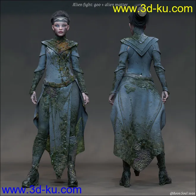 The Bureau Agent Futuristic Styles for Ekialys' Ny模型的图片9