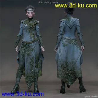 3D打印模型The Bureau Agent Futuristic Styles for Ekialys' Ny的图片