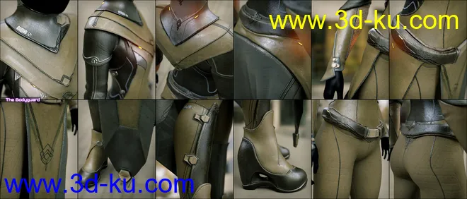 The Bureau Agent Futuristic Styles for Ekialys' Ny模型的图片13