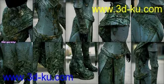 3D打印模型The Bureau Agent Futuristic Styles for Ekialys' Ny的图片