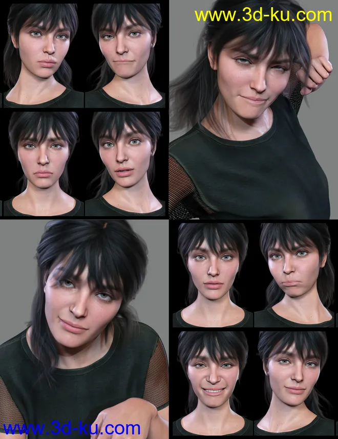 The Expression Collection for Victoria 8.1模型的图片1