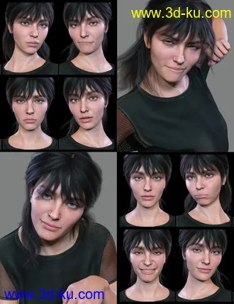 3D打印模型The Expression Collection for Victoria 8.1的图片